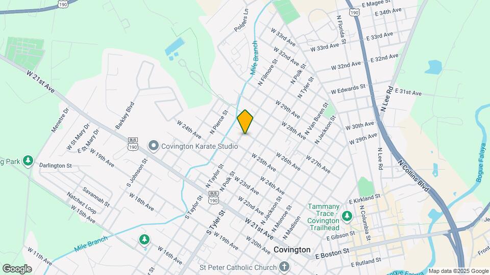 821 W 26th Ave Mapa y Detalles de la Ubicación