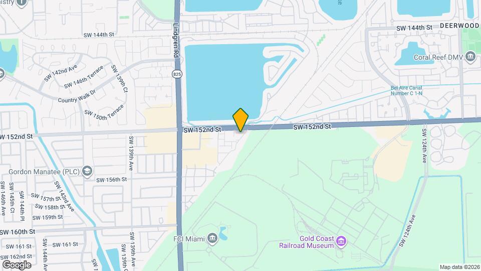 13318 SW 152nd St Map and Location Details