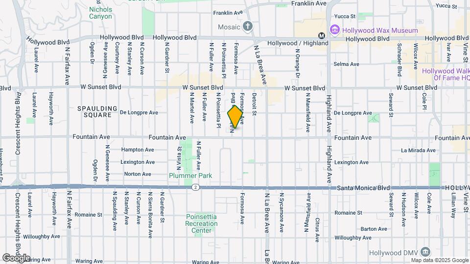 1312 N Alta Vista Blvd Mapa y Detalles de la Ubicación