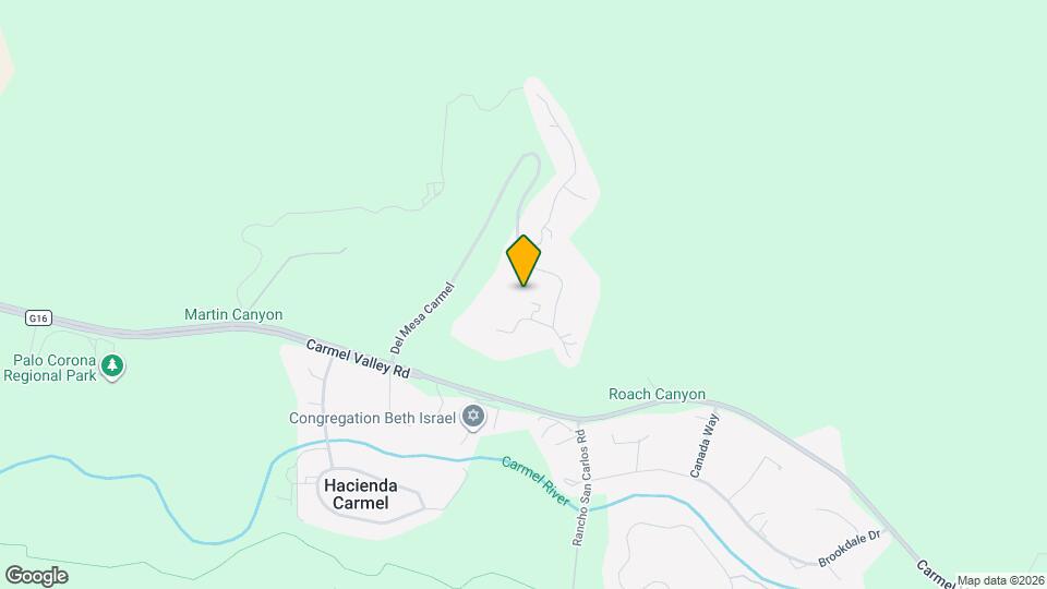 79 Del Mesa Carmel Map and Location Details