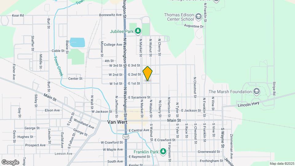 212 E 1st St Map and Location Details