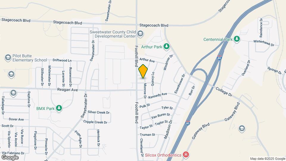 2019 Fillmore Ave Map and Location Details