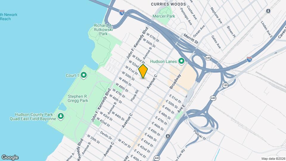78 W 51st St Map and Location Details