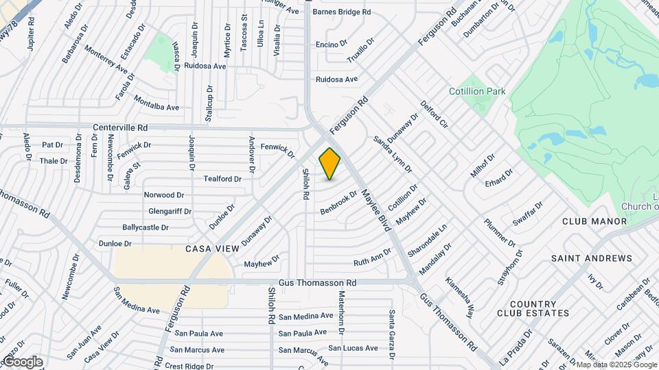 10637 Dunaway Dr Map and Location Details
