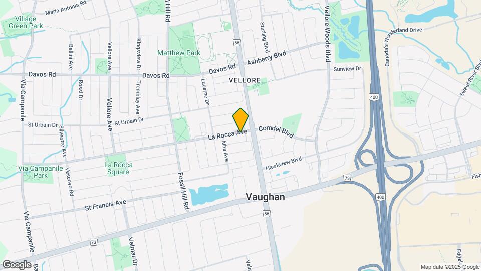 19 La Rocca Ave Map and Location Details