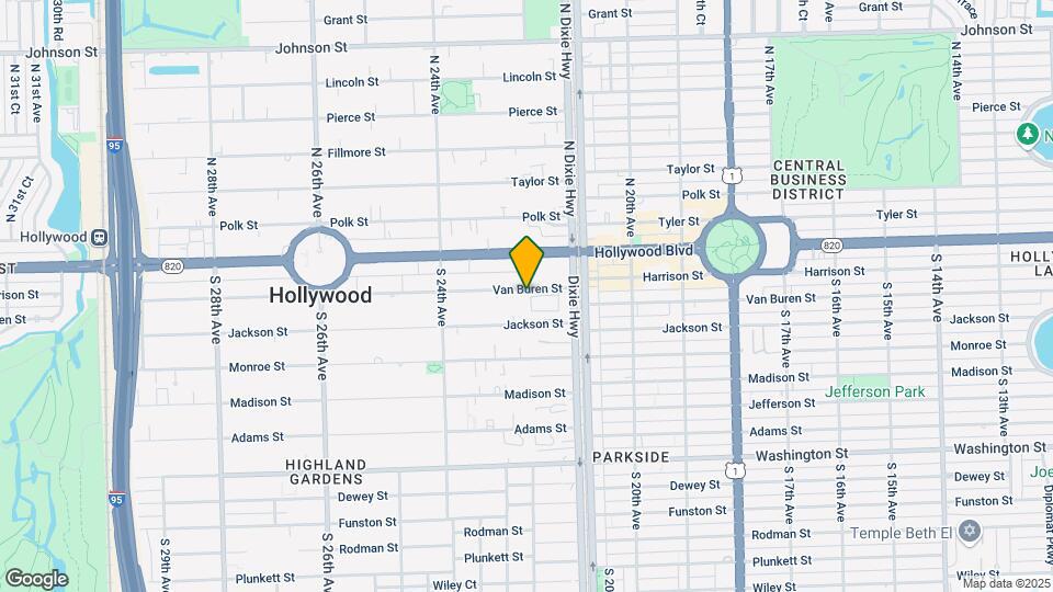 2202 Van Buren St Map and Location Details