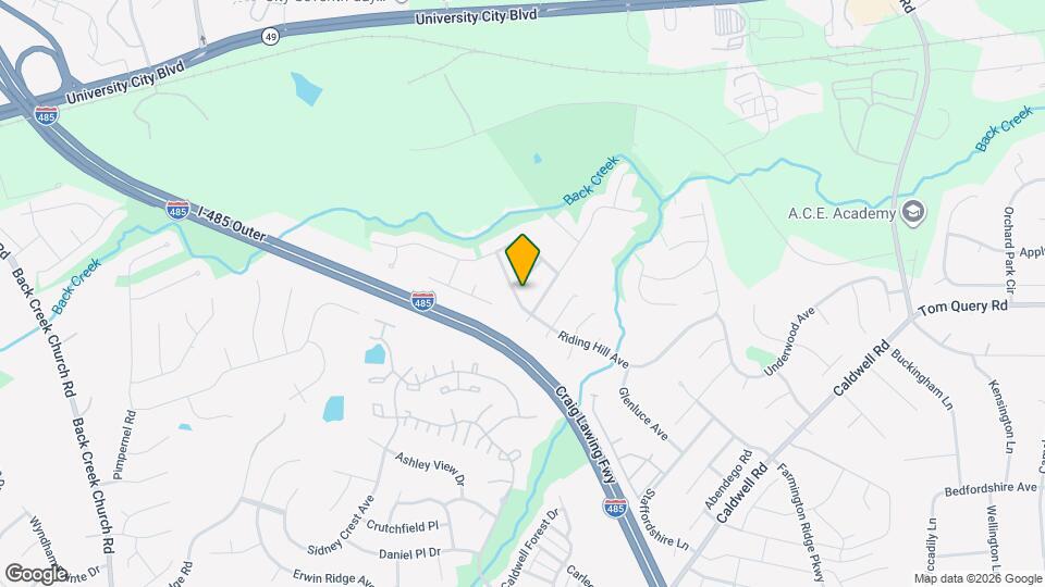 13711 Riding Hill Ave Map and Location Details