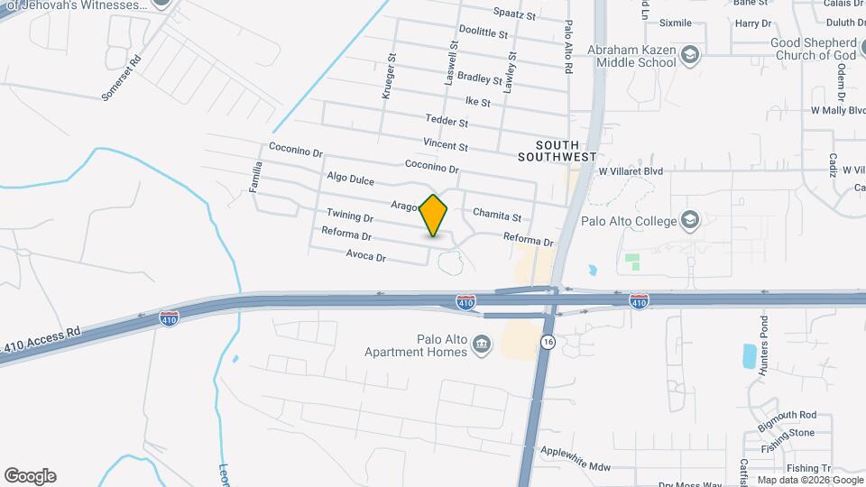 3223 Reforma Dr Map and Location Details