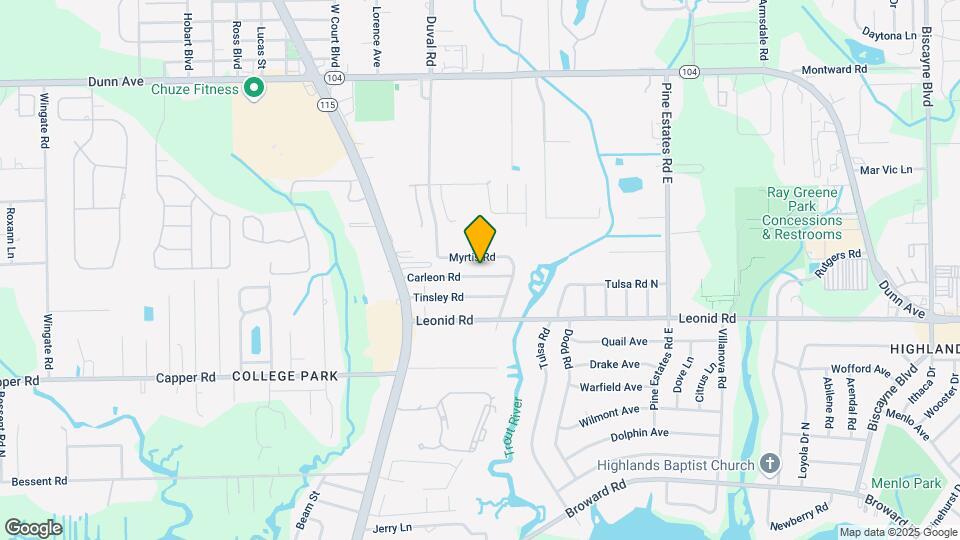 2841 Carleon Rd Map and Location Details
