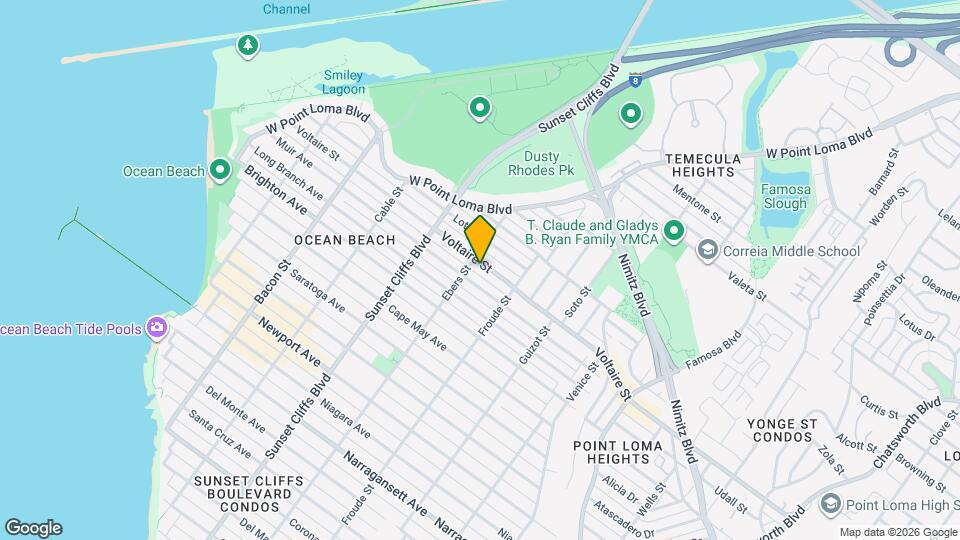 4673-79 Voltaire St Map and Location Details