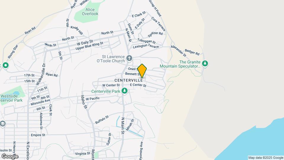 49 E La Platte St Mapa y Detalles de la Ubicación