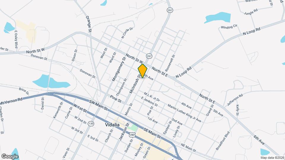 504 Morris St Map and Location Details