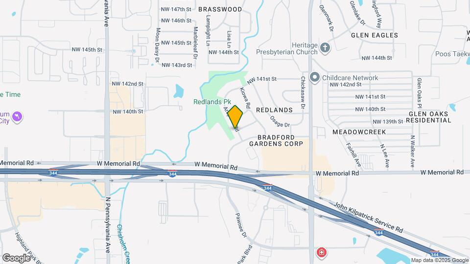 14001 Arapaho Rd Map and Location Details