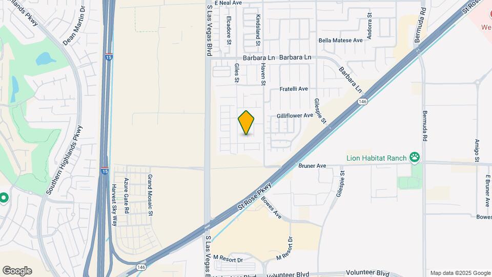 11995 Fairfax Ridge St Map and Location Details