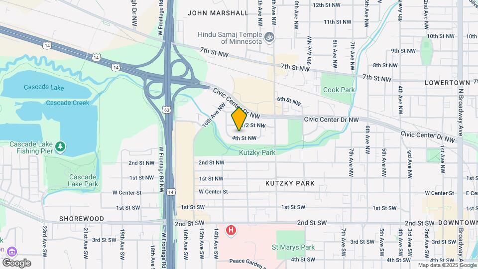 1241 4th St NW Map and Location Details