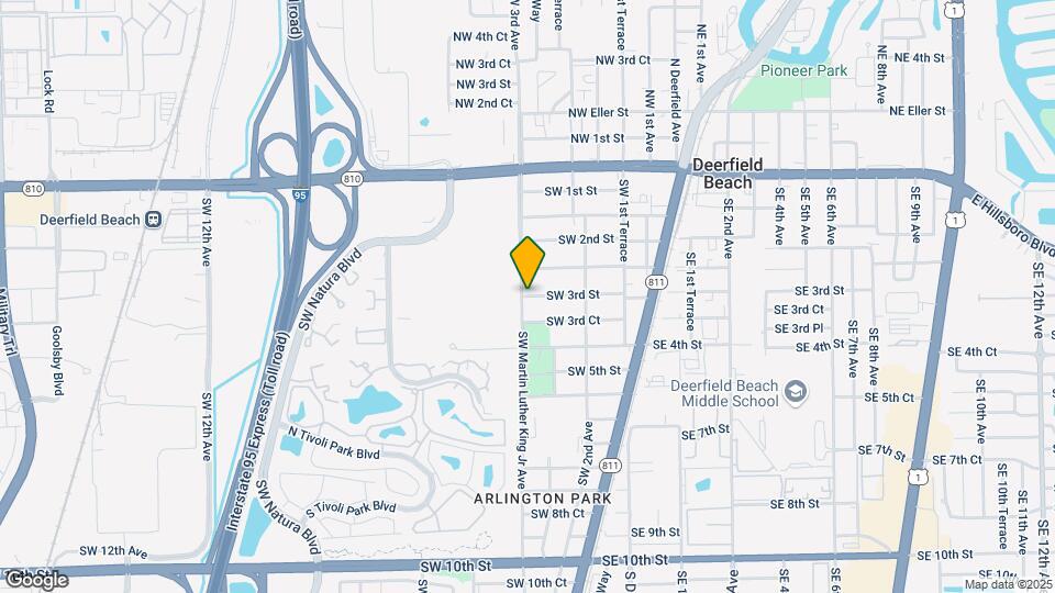 288 SW 3rd St Map and Location Details