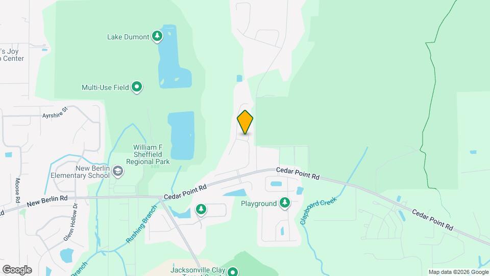 12600 Wooded Bluff Ct Map and Location Details