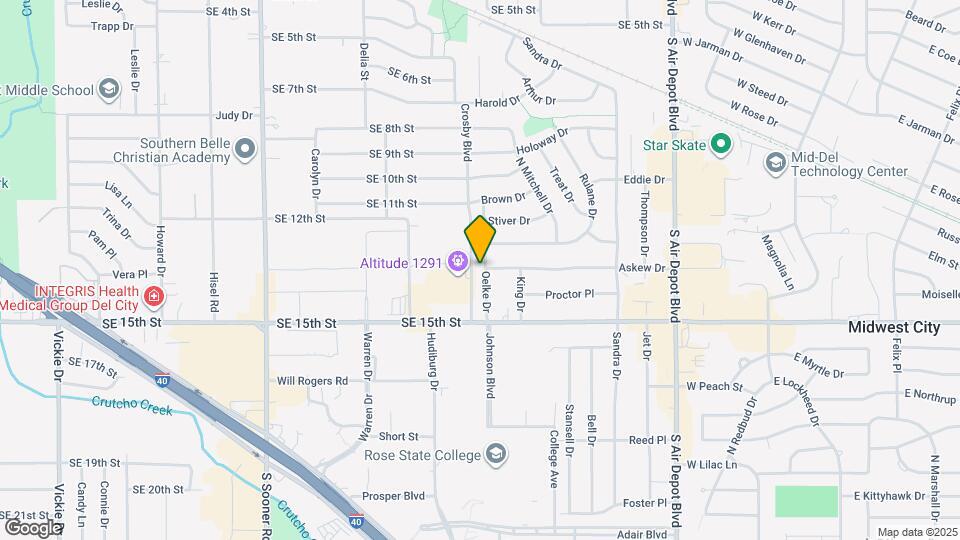 1517 Oelke Dr Map and Location Details