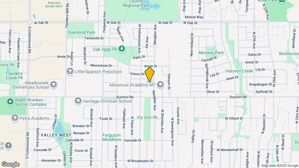 3643 Pipestone St Map and Location Details