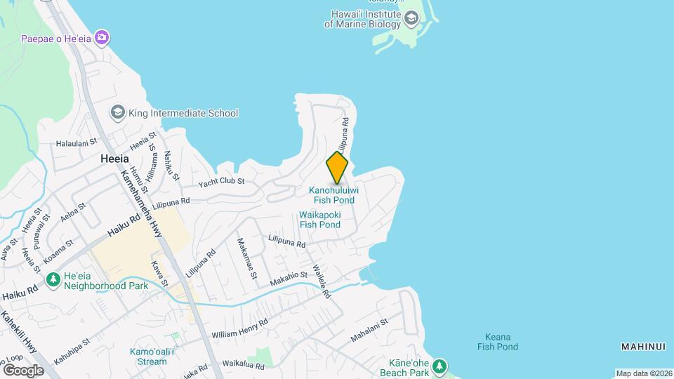 45-185 Lilipuna Rd Map and Location Details