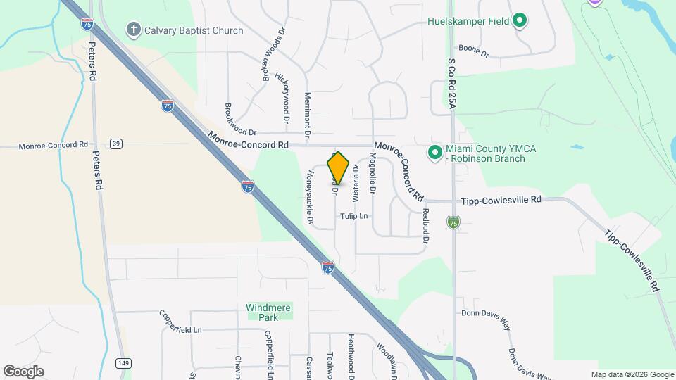 3145 Dogwood Dr Map and Location Details