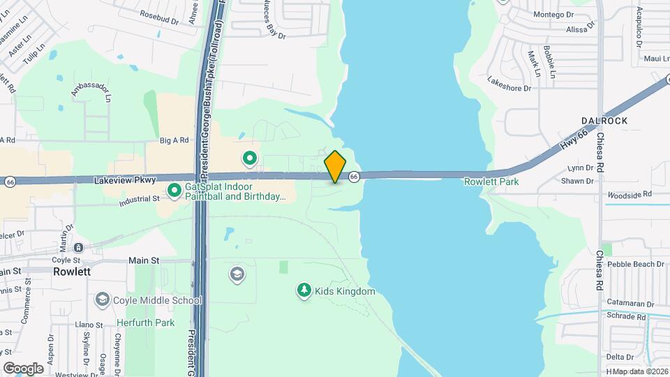 5509 Edgewater Cir Map and Location Details