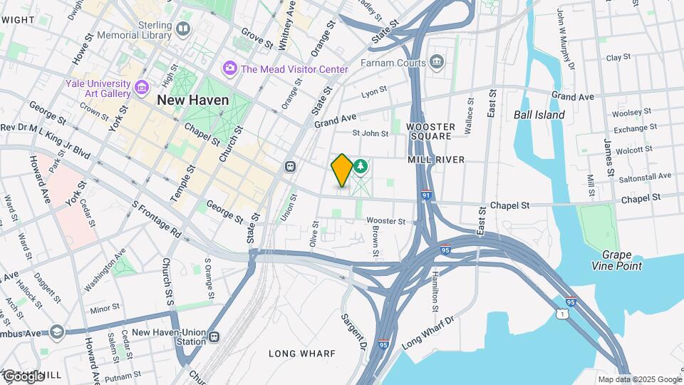 597 Chapel St Map and Location Details