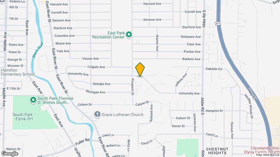 525 University Ave Map and Location Details