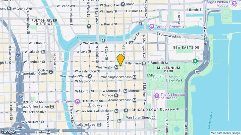 120 N State St Mapa y Detalles de la Ubicación