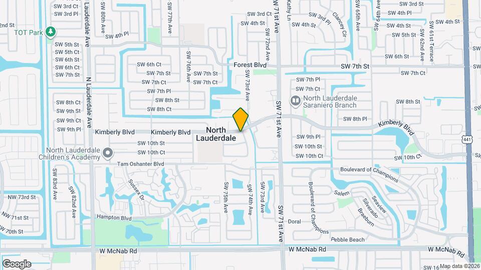 7400 Kimberly Blvd Map and Location Details