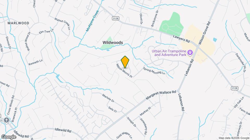 8501 Milton Morris Dr Map and Location Details