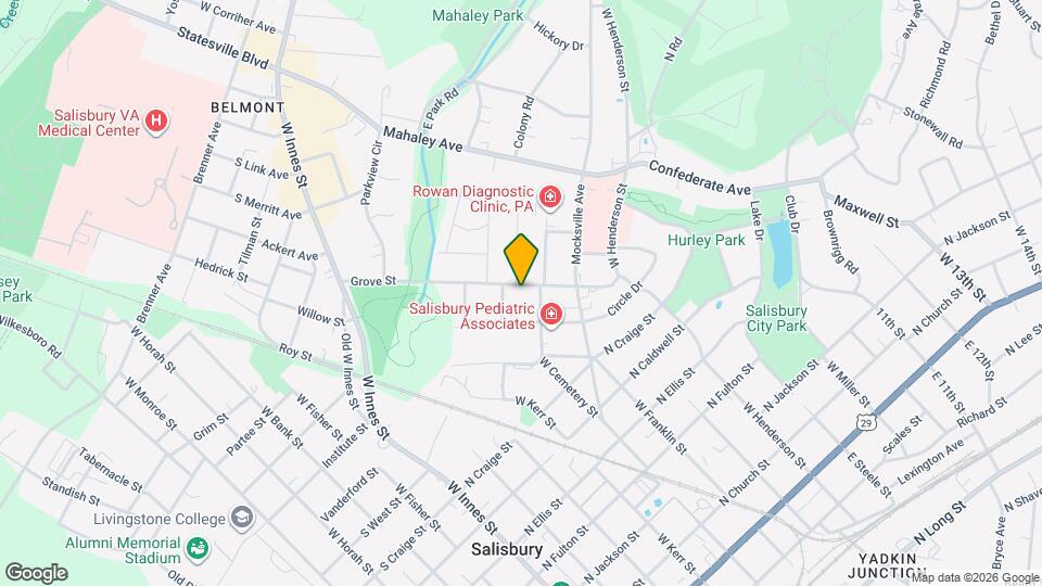 515 Grove St Mapa y Detalles de la Ubicación