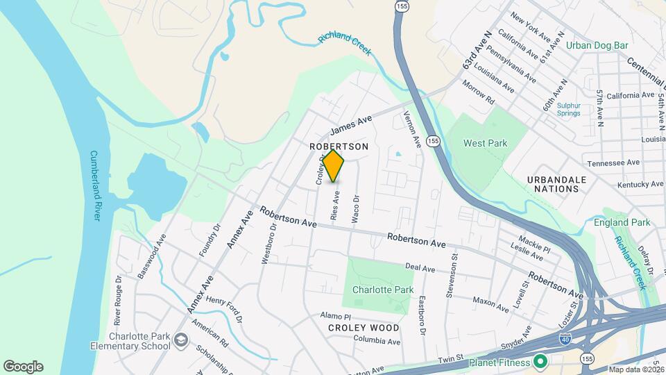 625A Ries Ave Mapa y Detalles de la Ubicación