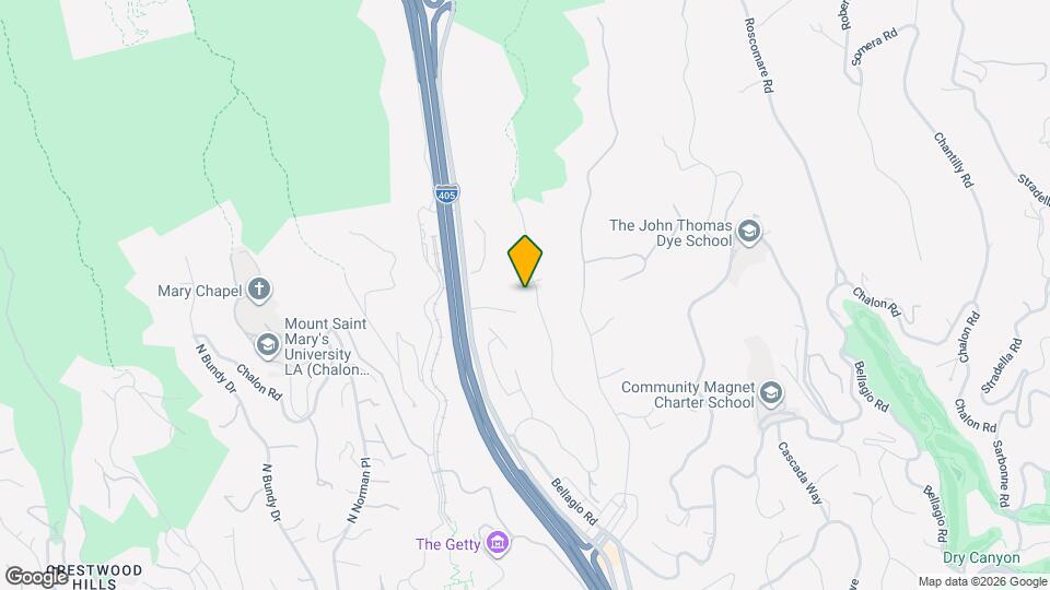 1287 Casiano Rd Map and Location Details