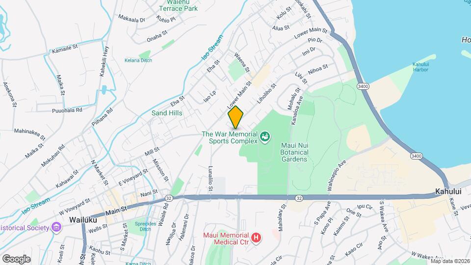 250 Liholiho St Mapa y Detalles de la Ubicación