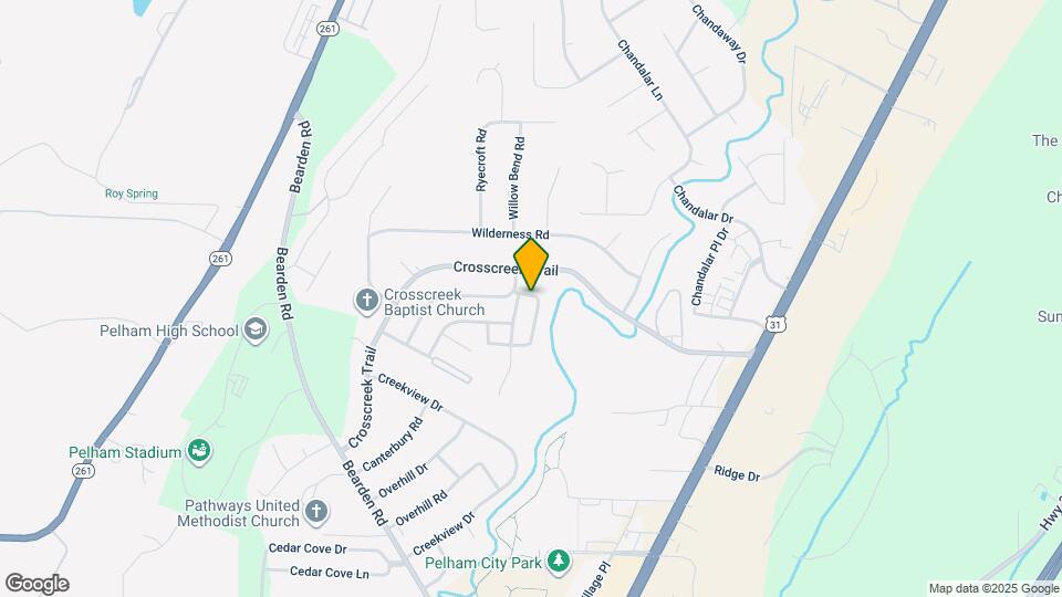 752 Cahaba Manor Trail Map and Location Details