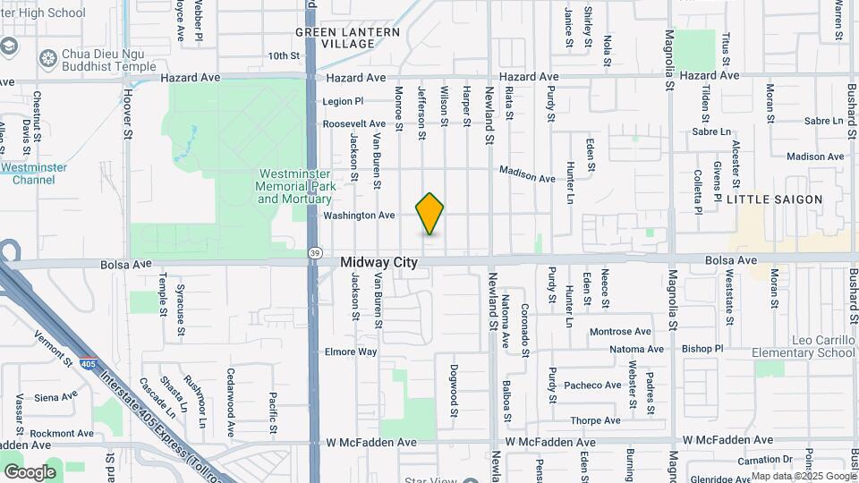 14932 Jefferson St Mapa y Detalles de la Ubicación