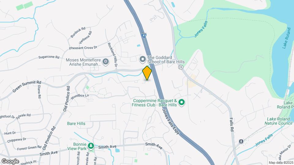 41 Jones Falls Terrace Map and Location Details