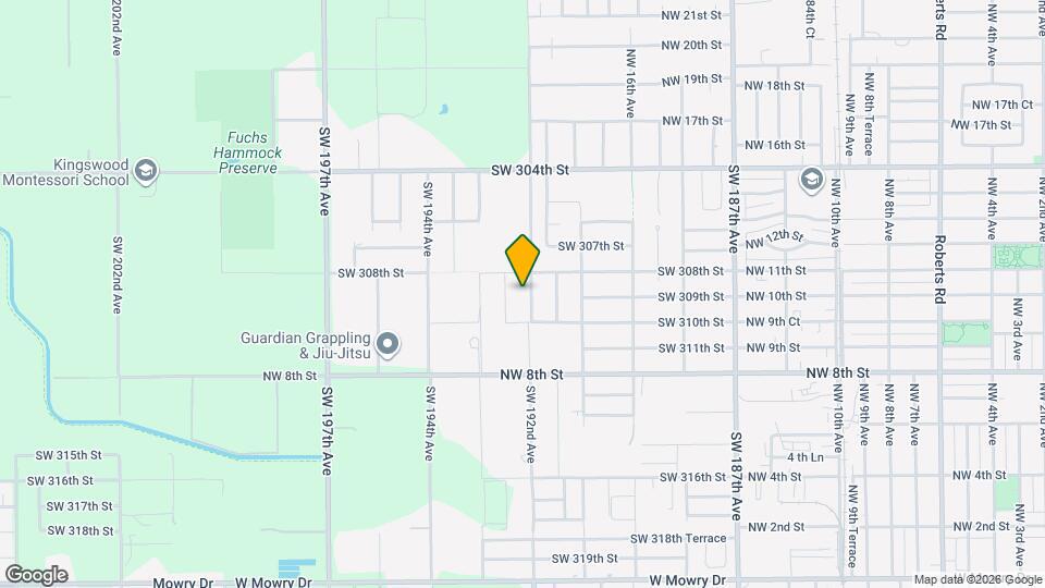30870 SW 192nd Ave, Unit #2 Mapa y Detalles de la Ubicación