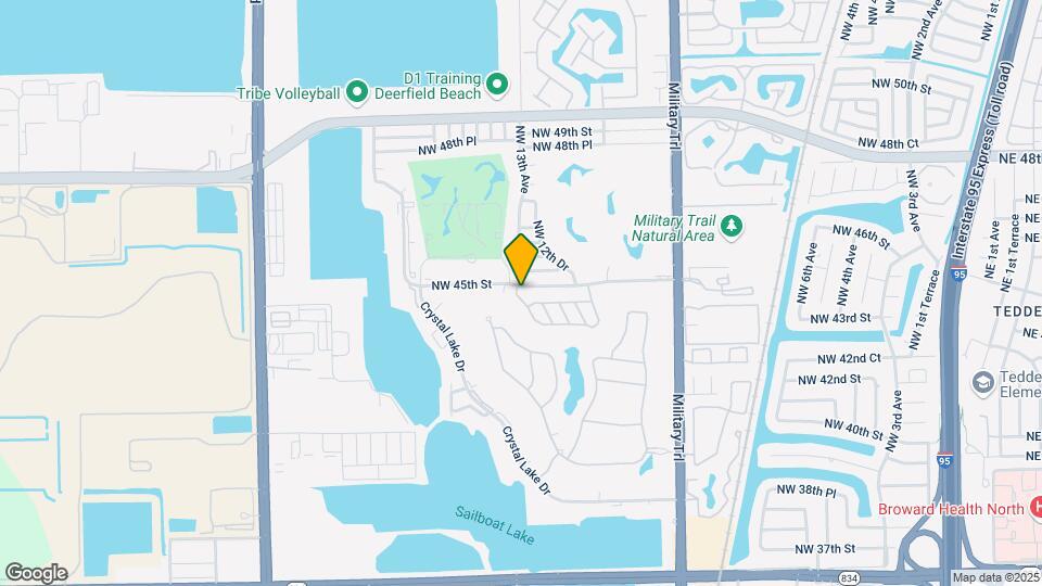 4460 NW 13th Ave Map and Location Details