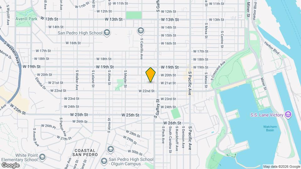 741-743 W 21st St Map and Location Details