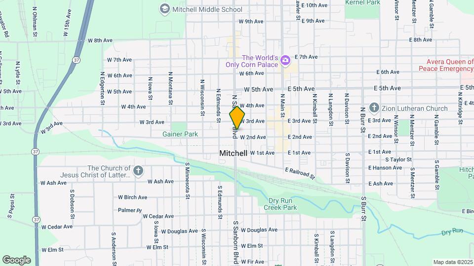 320 W 2nd Ave Mapa y Detalles de la Ubicación