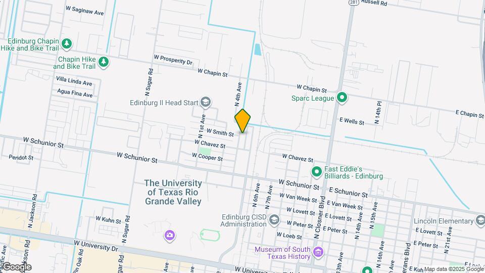 1022 N 4th Ave Map and Location Details