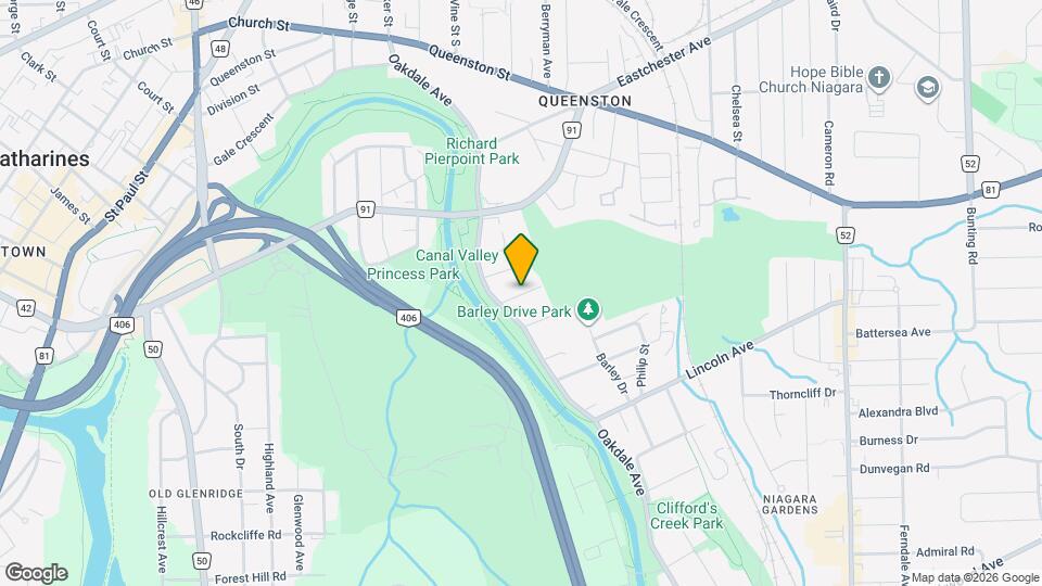 268 Oakdale Ave Map and Location Details