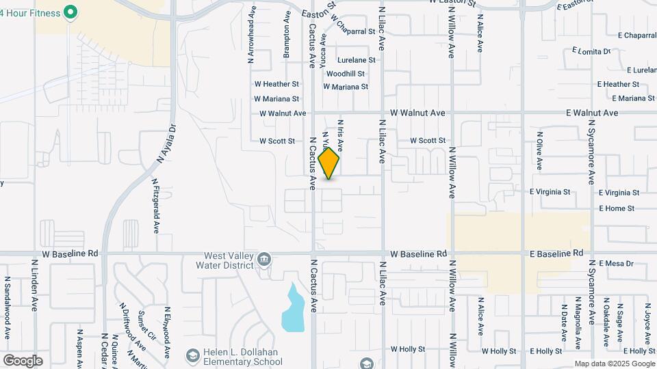 662 W Virginia St Map and Location Details