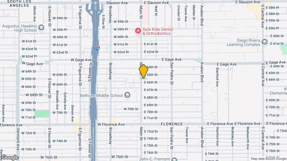 105 E 66th St Map and Location Details