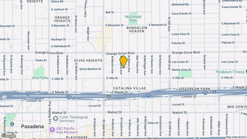 550 Catalina Ave Mapa y Detalles de la Ubicación