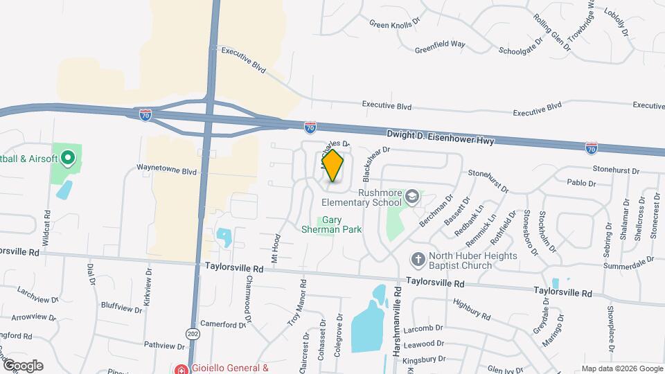 8100 Mt Snow Dr Map and Location Details