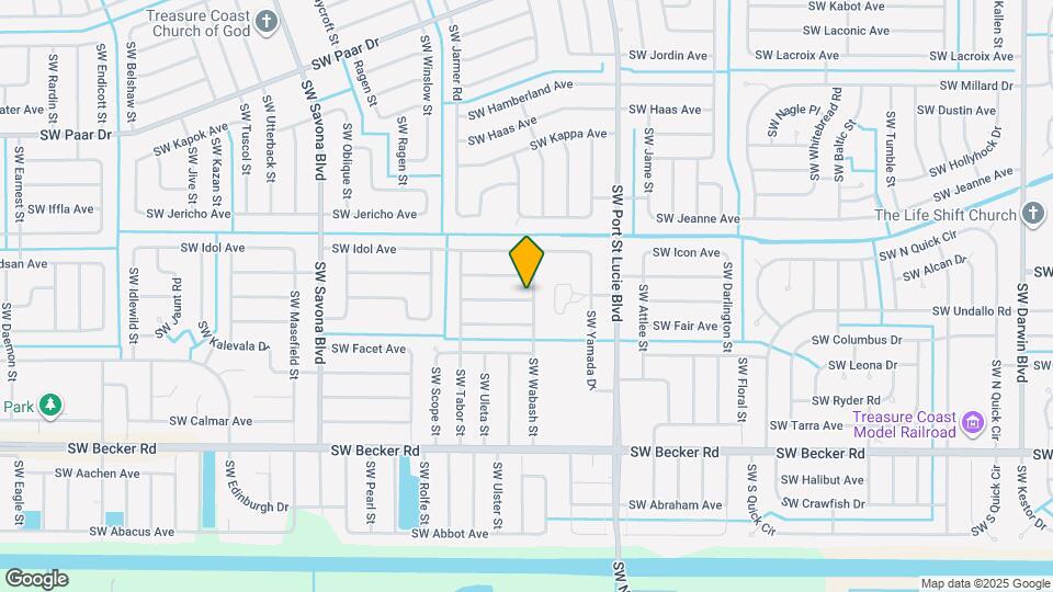 901 SW Gaitor Ave Map and Location Details