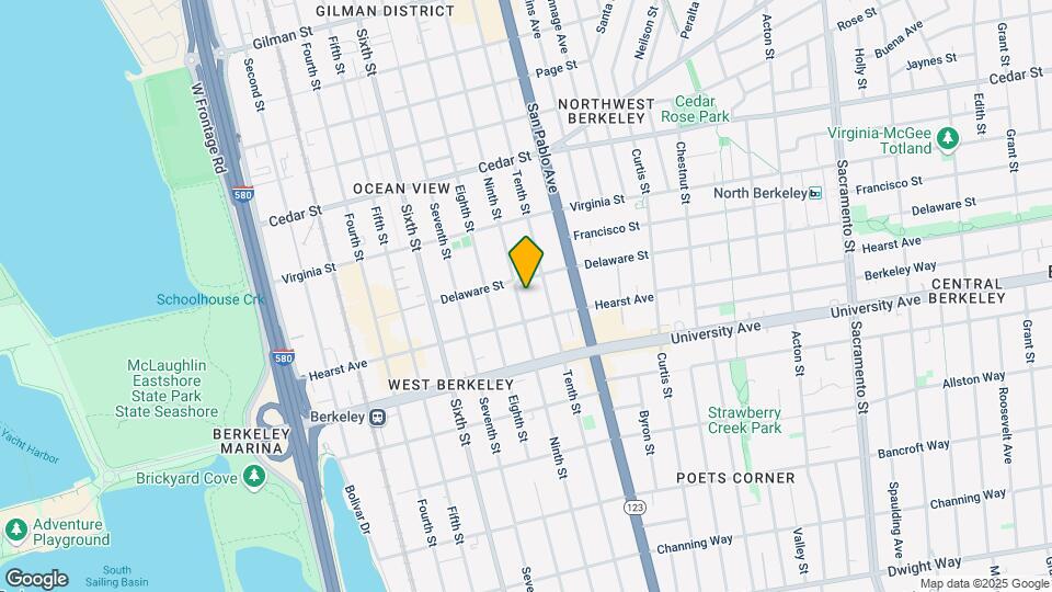 1813 9th St Map and Location Details